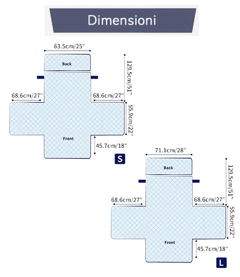 Dimensioni Copripoltrona Relax | Copri Moderna